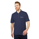 Social Cascade Embroidered Performance Polo