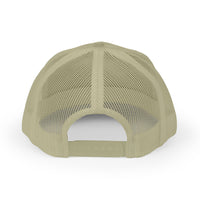 OPK Piranha Embroidered Snapback Trucker Cap - Stylish Outdoor Wear for All Seasons