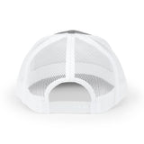 OPK Piranha Neon Fin Snapback Trucker Cap - Fun Summer Hat for Beach Lovers