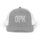 OPK Snapback Trucker Cap - Perfect for Travel Lovers