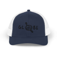 Globe Design Snapback Trucker Cap - Perfect for Travel Lovers