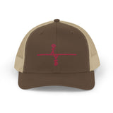 Stylish Snapback Trucker Cap with Unique Design - Perfect Gift for Outdoors & Everyday Wear