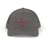 Stylish Snapback Trucker Cap with Unique Design - Perfect Gift for Outdoors & Everyday Wear