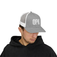 OPK Snapback Trucker Cap - Perfect for Travel Lovers