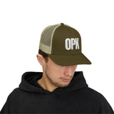 OPK Snapback Trucker Cap - Perfect for Travel Lovers