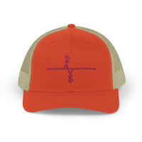 Stylish Snapback Trucker Cap with Unique Design - Perfect Gift for Outdoors & Everyday Wear