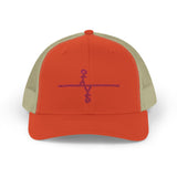 Stylish Snapback Trucker Cap with Unique Design - Perfect Gift for Outdoors & Everyday Wear