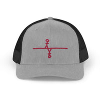 Stylish Snapback Trucker Cap with Unique Design - Perfect Gift for Outdoors & Everyday Wear