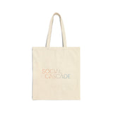 Mallard Duck Canvas Tote Bag — Social Cascade Graphic Cotton Tote