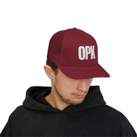 OPK Snapback Trucker Cap - Perfect for Travel Lovers