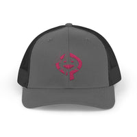 OPK Piranha Neon Fin Snapback Trucker Cap - Fun Summer Hat for Beach Lovers