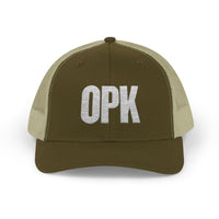OPK Snapback Trucker Cap - Perfect for Travel Lovers
