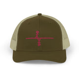Stylish Snapback Trucker Cap with Unique Design - Perfect Gift for Outdoors & Everyday Wear