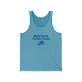 Unisex Adult OPK Piranha Graphic Jersey Tank Top - Fun and Stylish Summer Wear