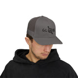 Globe Design Snapback Trucker Cap - Perfect for Travel Lovers