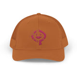 OPK Piranha Neon Fin Snapback Trucker Cap - Fun Summer Hat for Beach Lovers