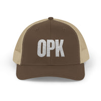 OPK Snapback Trucker Cap - Perfect for Travel Lovers