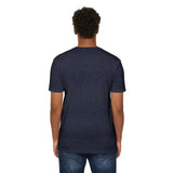 Social Cascade Gradient T-Shirt — Minimalist Logo Tee