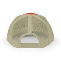 OPK Piranha Neon Fin Snapback Trucker Cap - Fun Summer Hat for Beach Lovers