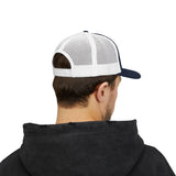 Social Cascade Embroidered Trucker Cap