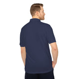 Social Cascade Embroidered Performance Polo