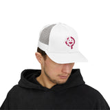 OPK Piranha Neon Fin Snapback Trucker Cap - Fun Summer Hat for Beach Lovers