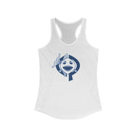 OPK Piranha Graphic Racerback Tank for Women - Perfect for Beach Days & Casual Outings