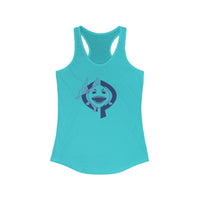 OPK Piranha Graphic Racerback Tank for Women - Perfect for Beach Days & Casual Outings
