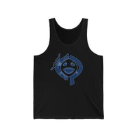 OPK Piranha Graphic Unisex Jersey Tank Top - Fun and Stylish Summer Wear