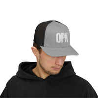 OPK Snapback Trucker Cap - Perfect for Travel Lovers