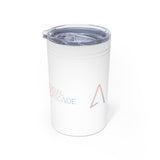 Social Cascade 11oz Insulated Tumbler — Gradient Logo Stainless Travel Cup