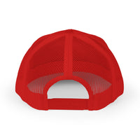 OPK Piranha Embroidered Snapback Trucker Cap - Stylish Outdoor Wear for All Seasons
