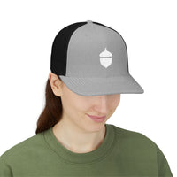 Oaky Dokey Embroidered Acorn Snapback Trucker Cap - Casual & Stylish Outdoor Hat