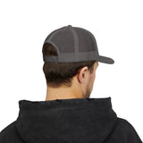 OPK Piranha Neon Fin Snapback Trucker Cap - Fun Summer Hat for Beach Lovers