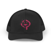 OPK Piranha Neon Fin Snapback Trucker Cap - Fun Summer Hat for Beach Lovers