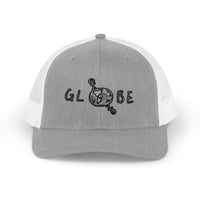 Globe Design Snapback Trucker Cap - Perfect for Travel Lovers