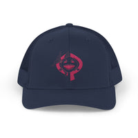 OPK Piranha Neon Fin Snapback Trucker Cap - Fun Summer Hat for Beach Lovers