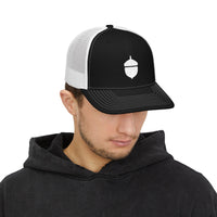 Oaky Dokey Embroidered Acorn Snapback Trucker Cap - Casual & Stylish Outdoor Hat