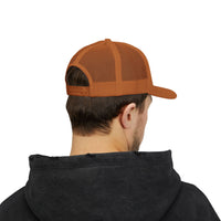 Globe Design Snapback Trucker Cap - Perfect for Travel Lovers