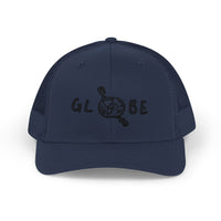 Globe Design Snapback Trucker Cap - Perfect for Travel Lovers