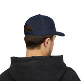Globe Design Snapback Trucker Cap - Perfect for Travel Lovers