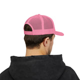 OPK Piranha Neon Fin Snapback Trucker Cap - Fun Summer Hat for Beach Lovers