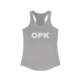 OPK Graphic Racerback Tank for Women - Perfect for Beach Days & Casual Outings