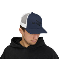 Globe Design Snapback Trucker Cap - Perfect for Travel Lovers
