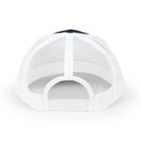 OPK Piranha Neon Fin Snapback Trucker Cap - Fun Summer Hat for Beach Lovers