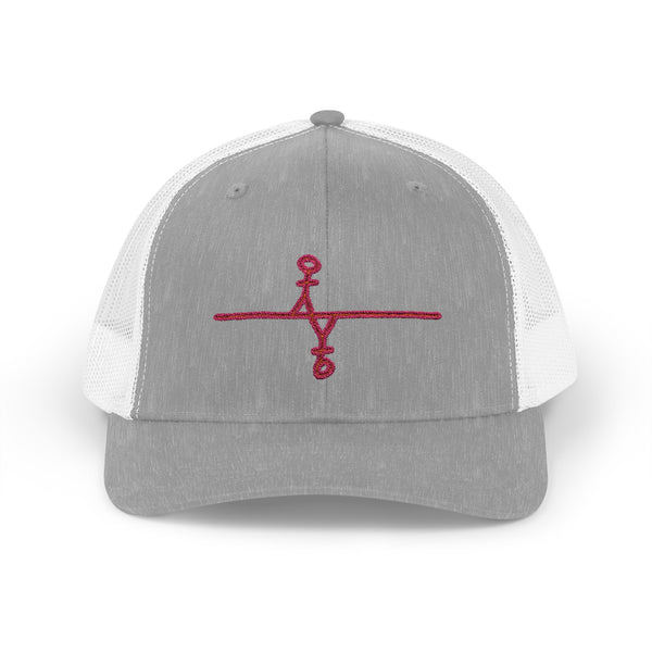 Stylish Snapback Trucker Cap with Unique Design - Perfect Gift for Outdoors & Everyday Wear