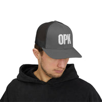 OPK Snapback Trucker Cap - Perfect for Travel Lovers