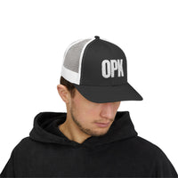 OPK Snapback Trucker Cap - Perfect for Travel Lovers