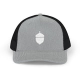 Oaky Dokey Embroidered Acorn Snapback Trucker Cap - Casual & Stylish Outdoor Hat