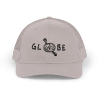 Globe Design Snapback Trucker Cap - Perfect for Travel Lovers